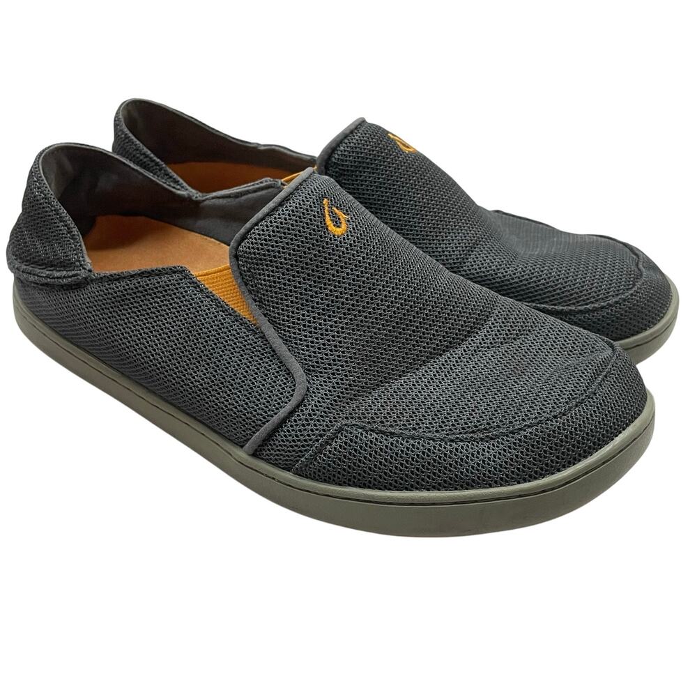 Olukai Nohea Mesh Dark Shadow Slip On 

Shoes Men’s Size 8M